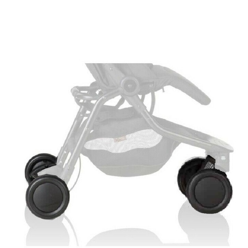 4 Räder für Kinderwagen Nano V2 Mountain Buggy Kompatibel Nano V1 