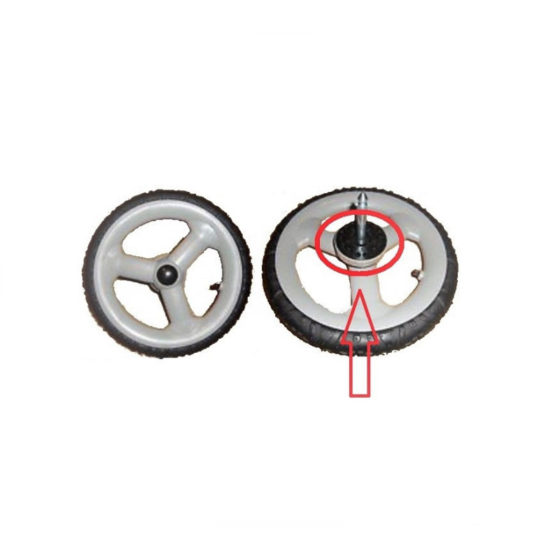 1 Baby Confort High Trek Rear Wheel 1 Baby Confort High Trek Rear Wheel