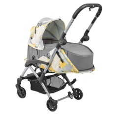 Duo Poussette Laika 2 Nacelle Laika Urban Yellow