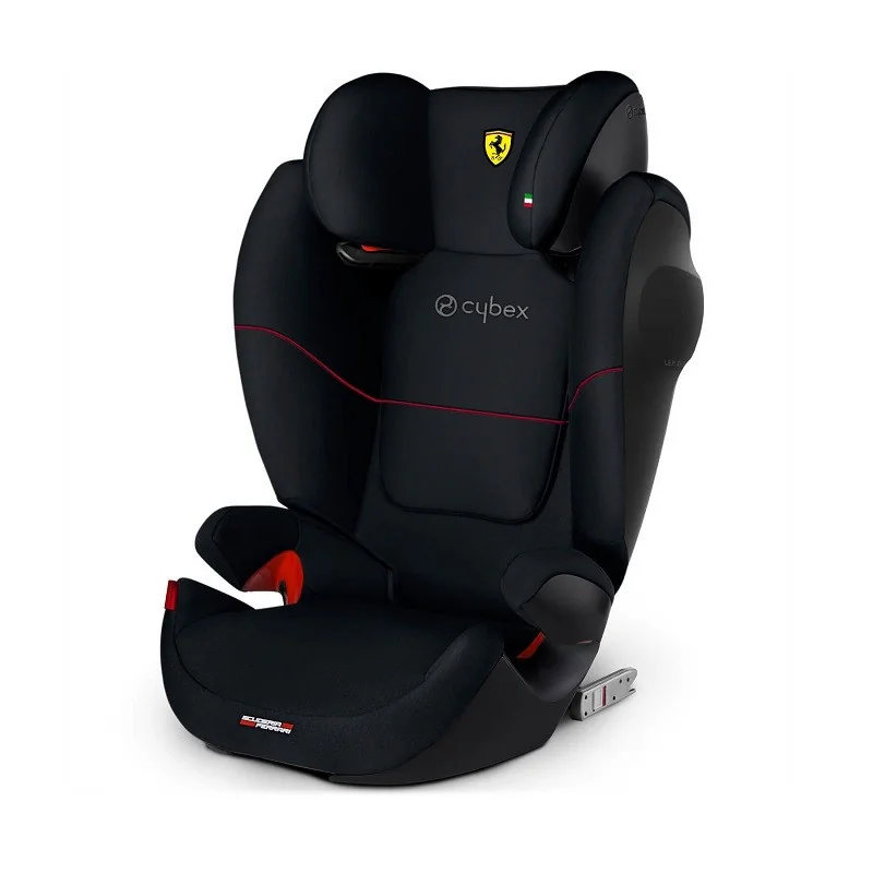 Cybex Solution M-Fix SL Asiento de coche Ferrari Victory Negro