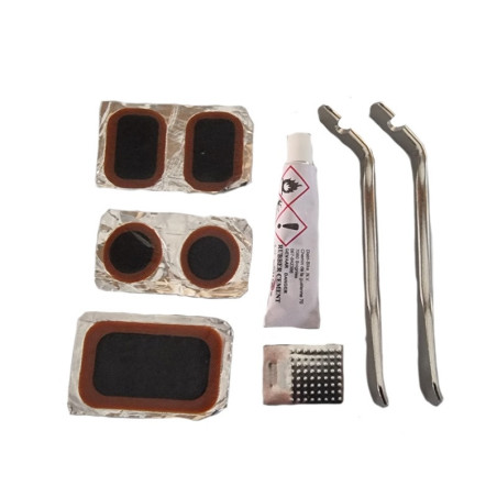 KIT REPARATION PNEU MOTO TUBELESS, RUSTINES - 5 PIECES | Leroy Merlin