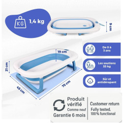 Baignoire Pliable Bébé...