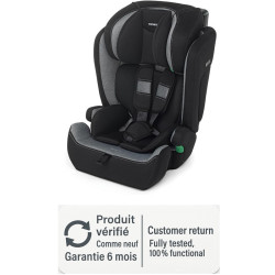 Siège auto Foppapedretti Babyroad I-Size R129 (76-150 cm) avec protection d'impact latérale Body Protection, charbon.