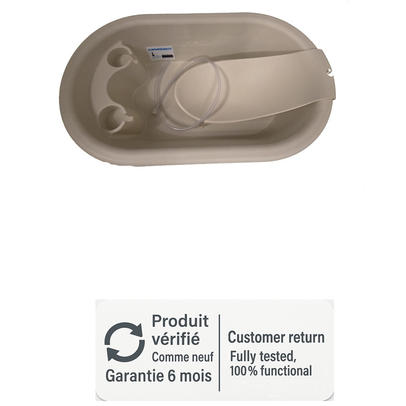 Baignoire de remplacement et son tuyau de vidange pour meuble Foppapedretti Bath&co (pièces détachées seules), Retour client.