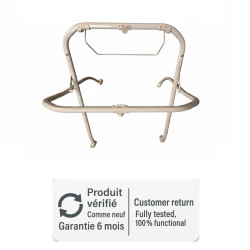 Metalen frame en wielen (onderstel) voor de Foppapedretti Bath&co omkleedunit (alleen reserveonderdeel), Klant retourneert.