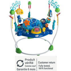 Baby Einstein Neptunův oceánský objev skákací hrací koutek s otočným sedátkem a hudebními hračkami