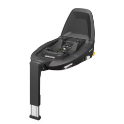 Maxi-Cosi 3WayFix ISOFIX -alusta, jossa on jousi ja valaistut turvamerkit.