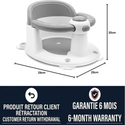 TESIN Non-Slip Bath Seat,...