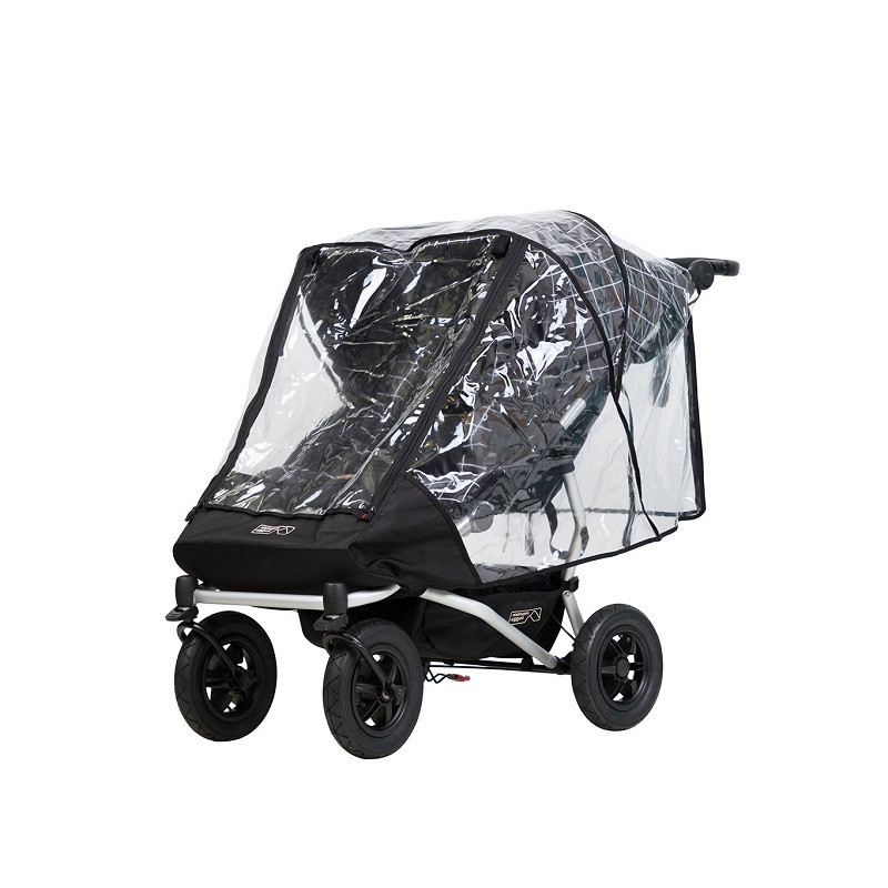 Geniet Harden werkzaamheid Mountain Buggy Duet V3 dubbele kinderwagen regenhoes