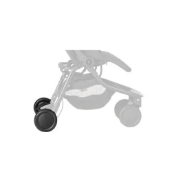 2-hjulig bakre barnvagn...