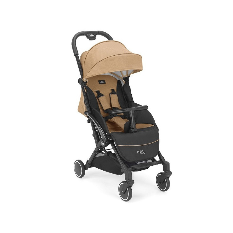 Poussette ultra-légère CAM Cubo coloris Or, pliage compact format cabine,