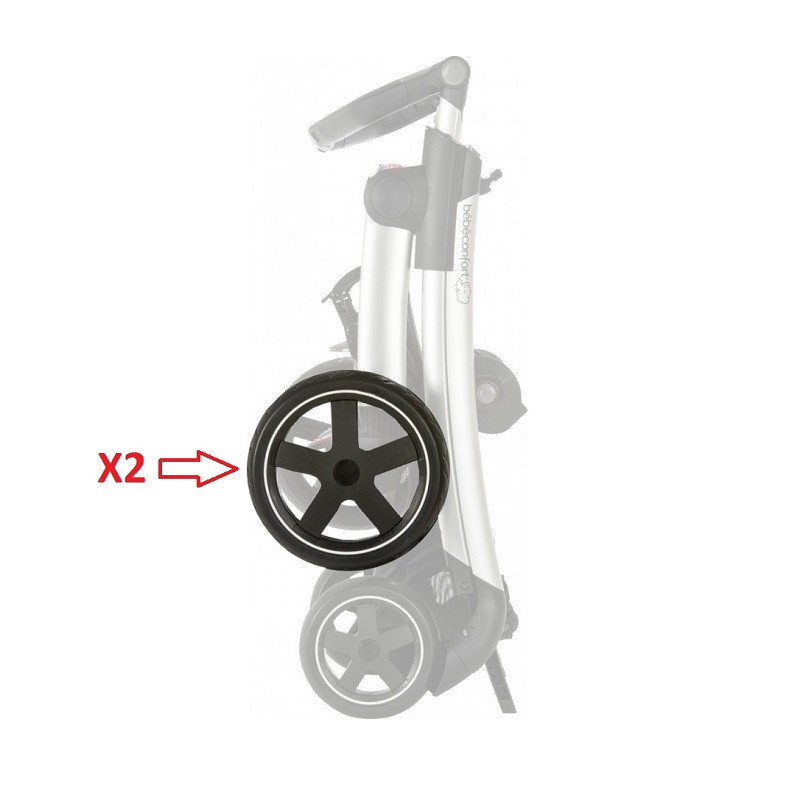 Set Di 2 Ruote Per Passeggino Posteriore Elea Bebe Confort